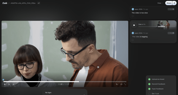 6568706-uhd_4096_2160_25fps | Flask screen