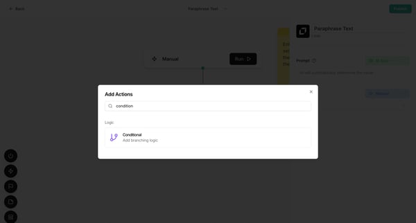 Leap AI | Automate any workflow with AI screen
