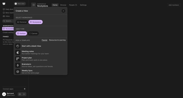 Clew | Nicelydone screen