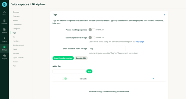 Expensify - Workspace Editor from Expensify