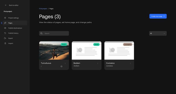 Vev | First project from Vev