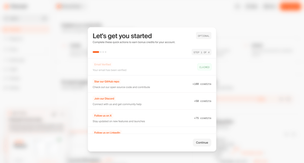 Dashboard | Firecrawl screen