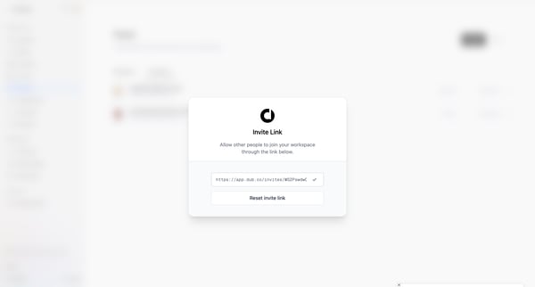 Dub.co - Link Management for Modern Marketing Teams screen