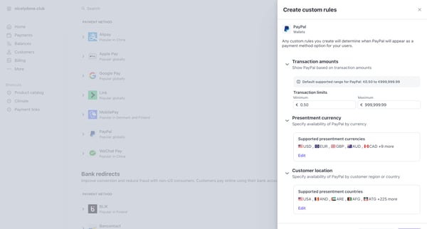 Payment methods – nicelydone.club – Stripe from Stripe