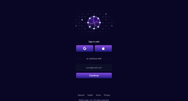 Reflect screen
