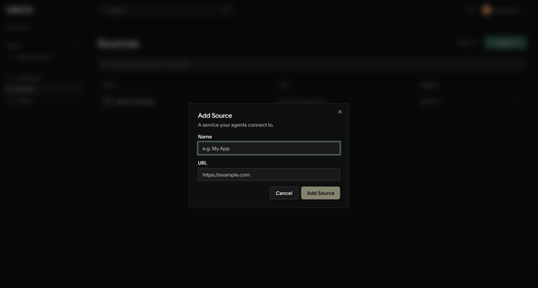 Deck Console screen