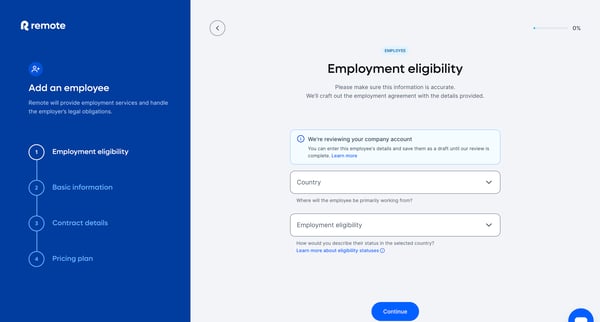 Add team member | Remote screen