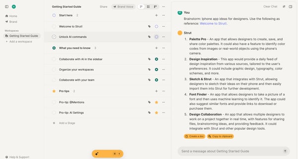 Strut - Getting Started Guide from Strut