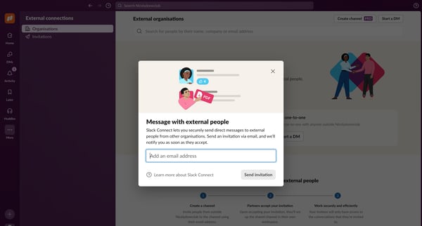 External - Nicelydoneclub - 1 new item - Slack from Slack