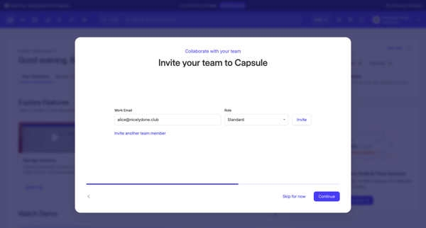 Your Summary | Nicelydone CRM screen