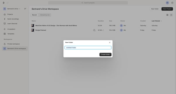 Drive View | Descript from Descript