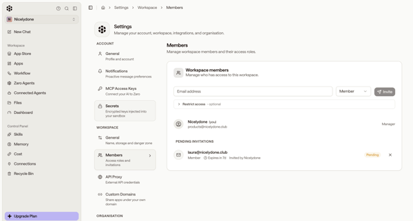 Zaro - The Context Layer for Enterprise AI screen