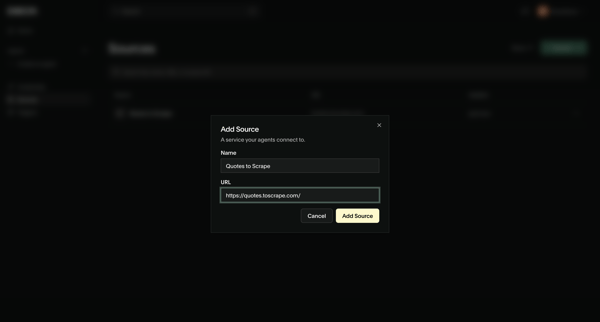 Deck Console screen