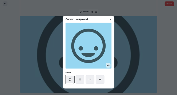 Vimeo screen