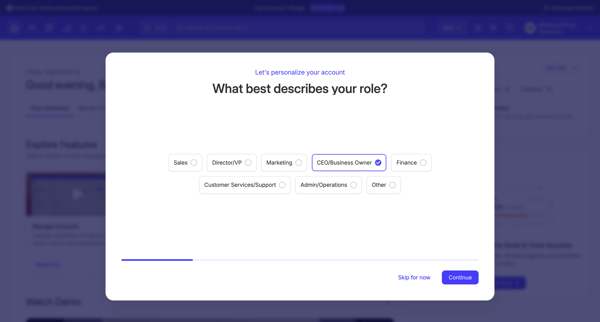 Your Summary | Nicelydone CRM screen