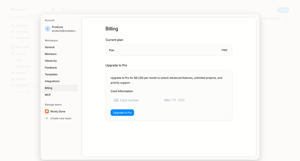 Nicely Done » New view screen