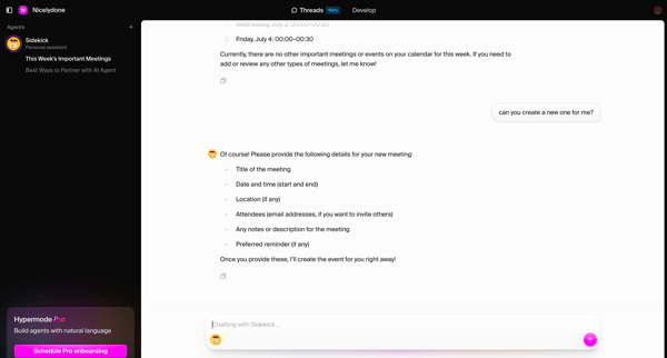 Hypermode – The AI development platform screen