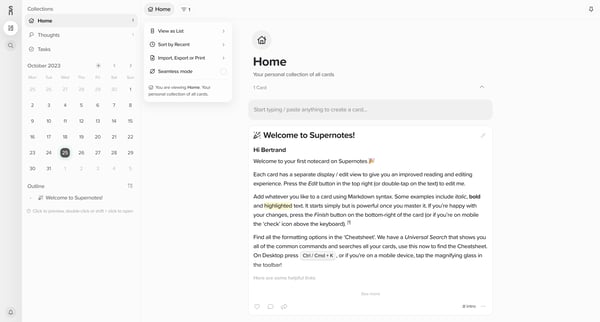 Home | Supernotes from Supernotes
