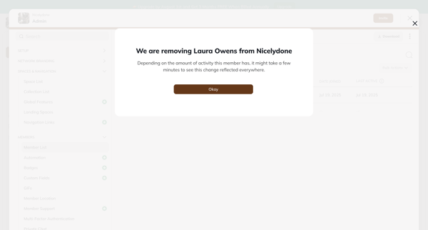 Settings | Nicelydone screen
