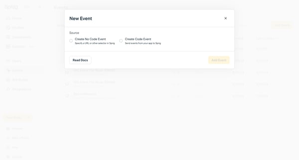 Sprig | User Insights Platform for Teams Building Better Product E screen
