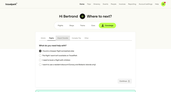 Book your next business trip — TravelPerk from Travelperk