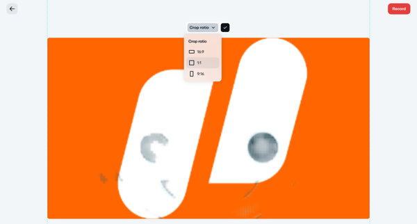 Vimeo screen