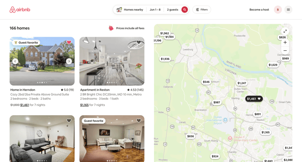 Airbnb | Vacation rentals, cabins, beach houses, & more screen