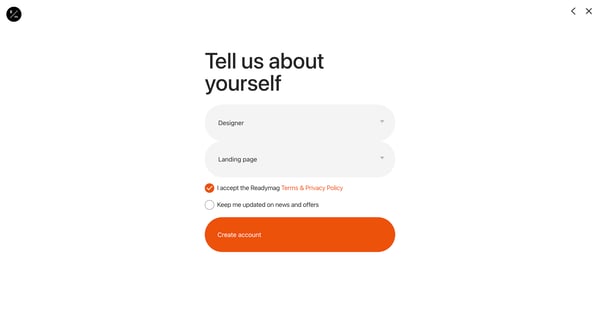Login | Join screen