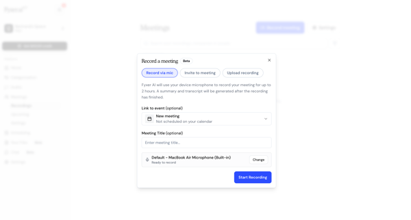 Fyxer AI screen