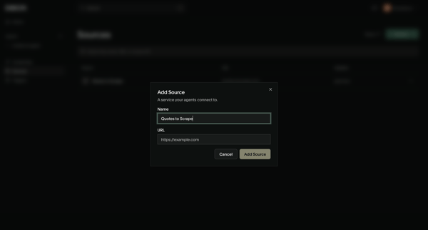 Deck Console screen