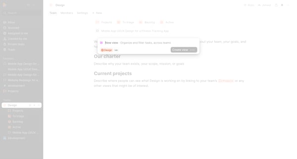 New list - Height screen