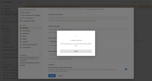 AI screen