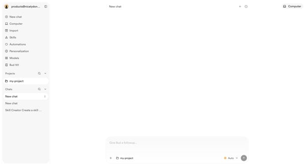 Bud | Your AI Worker screen