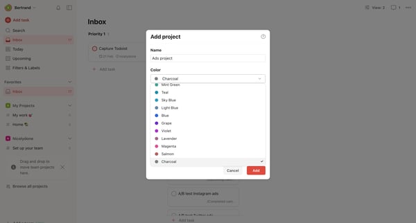 Inbox – Todoist from Todoist