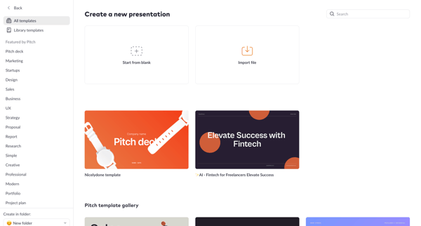 Pitch screen