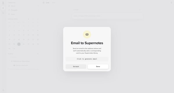 Junk | Supernotes screen