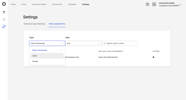 Okta screen