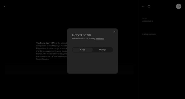 Your Library | Cosmos screen