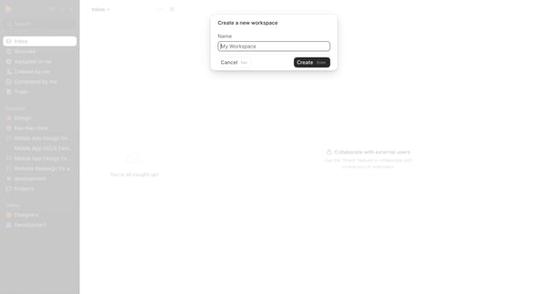 Inbox - Height screen