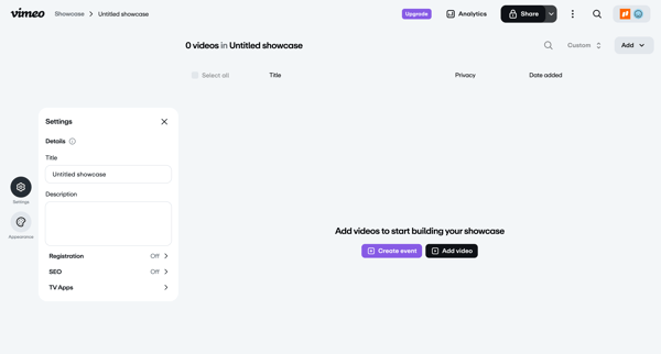 Untitled showcase screen