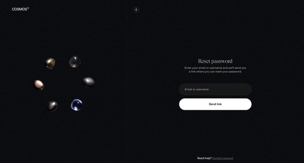 Cosmos from Cosmos