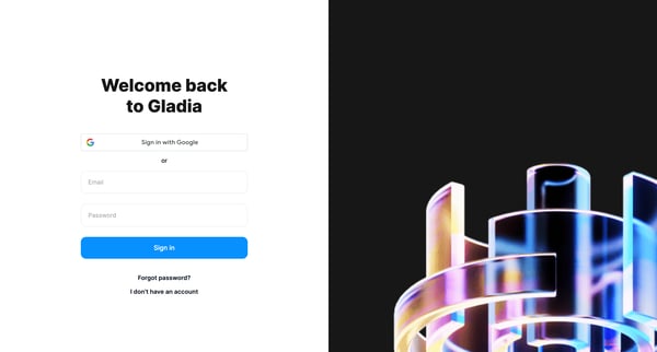 Gladia screen