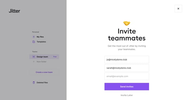 Design team · Jitter from Jitter