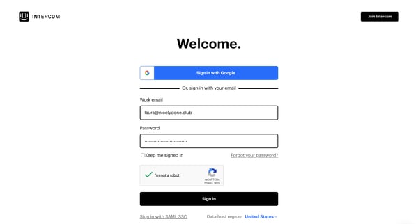 Intercom | The easiest way to see and talk to your users screen
