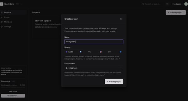 Nicelydone | Overview from Liveblocks