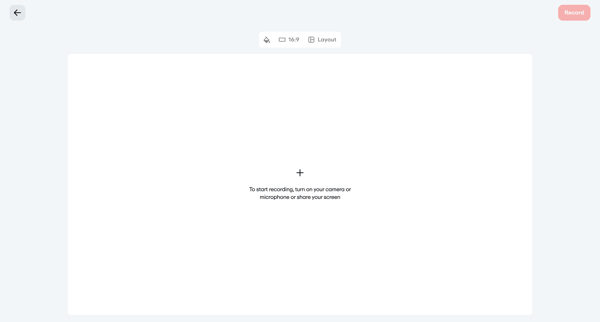 Vimeo screen