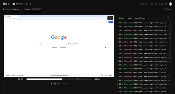 Steel | Open-source Headless Browser API screen