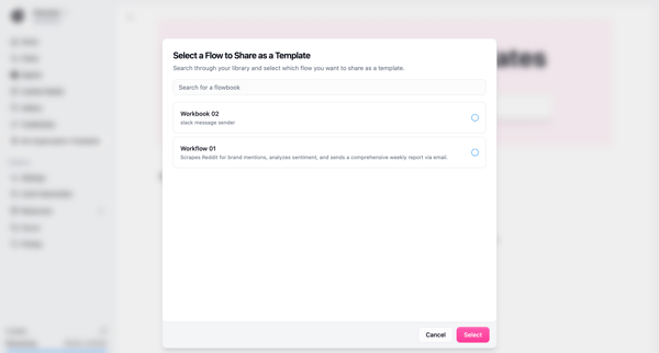 Gumloop | Templates screen