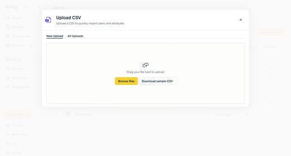 Sprig | User Insights Platform for Teams Building Better Product E screen