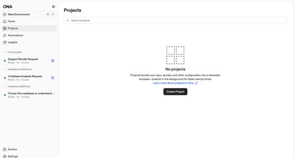 Projects | Ona screen